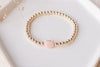 Mother-of-Pearl Cat bracelet (pink)