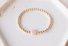 Mother-of-Pearl Cat bracelet (pink)